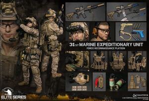 新品未開封Damtoys 78088 第31海兵遠征隊部隊偵察小隊 31st Marine Expeditionary Unit Force Reconnaissance Platoon (検 ホットトイズ ) 