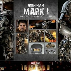 新品未開封 ホットトイズ MMS605D40 アイアンマン・マーク１ 通常版 1/6フィギュア Iron Man - Mark 1の画像1