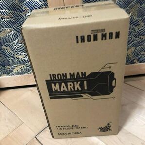 新品未開封 ホットトイズ MMS605D40 アイアンマン・マーク１ 通常版 1/6フィギュア Iron Man - Mark 1の画像3