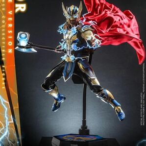 新品未開封 ホットトイズ MMS656 『ソー：ラブ＆サンダー』 ソー DX Thor 1/6フィギュア［ボーナス付］ (検 mms474 557 676 Ironman 装甲)の画像2