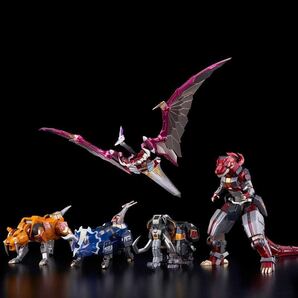 レア新品未開封 フレイムトイズGO! KARA KURI FLAMETOYS 合機巧 DINOMEGAZORD ダイノメガゾード 大獣神 FLAME TOYS 鉄機巧 DINO MEGAZORDの画像2