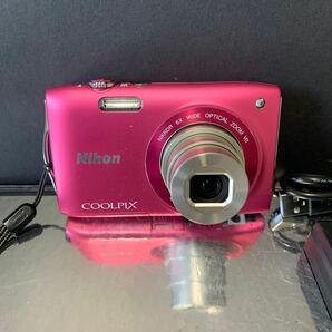 Nikon ニコン コンパクトデジタルカメラ COOLPIX S3300 デジカメ デジタルカメラ 25014774の画像2