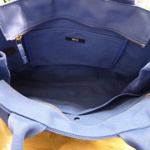 【0425-17】新品 ユニクロ ブルーのトートバッグの画像3