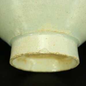 【銀閣】中国美術 白磁 碗 定窯 φ15cm 旧家蔵出(LC270)の画像9