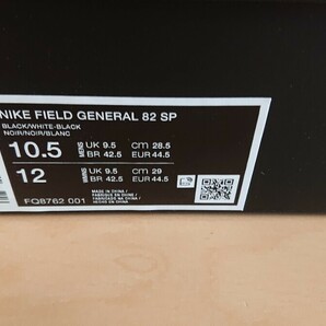 NIKE FIELD GENERAL 82 SP BLACK WHITE 28.5cmの画像7