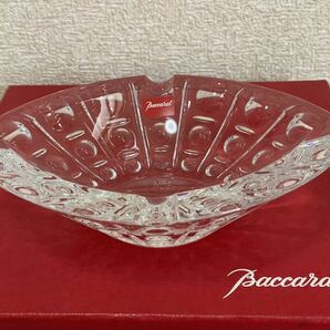 LN412(b) 美品中古 バカラグラス Baccarat アッシュトレイ 灰皿 CRYSTAL ASHTRAY の画像5