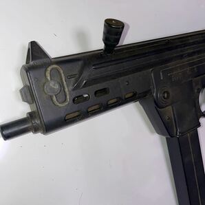 RE419c ジャンク 2個 ASGK刻印有り ワルサー MP Walther Cal.9mm エアガン Mod GB 9mm Para ガスガン 合法トイガン 玩具 1円〜の画像4