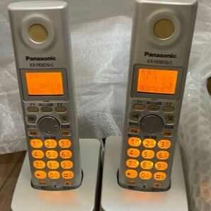 RE418c 中古 パナソニック おたっくす ファクシミリ FAX電話 電話機 親機と子機二台セット Panasonic KX-PW608-S KX-FKN516-S 説明書付の画像6