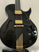 LN411b 裏面難あり 希少 GIBSON ギブソン Howard Roberts Fusion エレキギター ハワード ロバーツ フュージョンモデル 米国製 純正ケース付_画像2