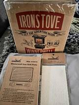 【SET】WINNERWELL　IRONSTOVE　アイロンストーブ　グリルプレート　専用ケース+替え芯_画像2