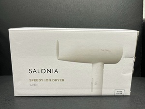 ☆★ 新品　未開封　未使用品 SALONIA サロニア スピーディーイオンドライヤー ホワイト　SL-013WH 箱付き　★☆