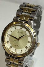 SEIKO セイコー　DOLCE ドルチェ 5 E31-6 D40 24004 白文字版　ゴールド・シルバーカラー　腕時計　QU クオーツ　動作未確認　不動_画像2