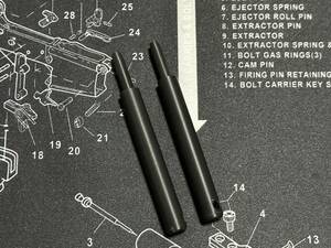 AR-15/M4系GBB用　テイクダウンピン抜きツール Ver.2
