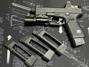 KJ WORKS Glock CO2マガジン用カバー　３個セット