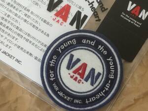  special order item limitation rare color!VAN JAC Van ja Kett ... circle VAN Logo badge arch logo design. package attaching VAN JACKET INC.