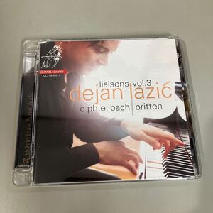 バッハ ピアノ CD●BRITTEN ブリテン Liaisons リエゾン Vol.3 【SACD】クラシック●ソナタ ニ短調/5つのワルツ/幻想曲 ニ長調●A3912-11+