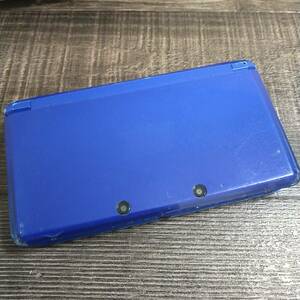 3ds 本体 コバルトブルー 青 NINTENDO 3DS 中古 任天堂 送料無料 【ジャンク】 04063