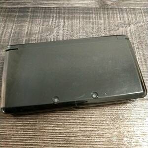 3ds body Cosmo black black NINTENDO 3DS used nintendo free shipping operation verification * 04291