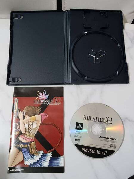 送料無料 ファイナルファンタジー X-2 ソフト PS2 FF FINAL FANTASY X-2(説明書、ケース付き)