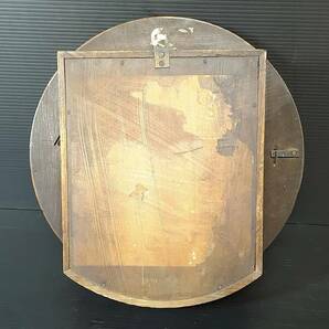 吉海A72 戦前時計 丸形 アンティーク 希少品 インテリア 動作未確認 アンティーク時計の画像5