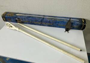 吉斉A89 LOAD OF THE RING STAFF OF GANDALF THE WHITE ロードオブザリング ホビー つなぎ目かみ合わせ悪い 現状品