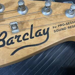 吉斉A17 Barclay バークレイ エレキギター ストラトタイプ ブラックボディ 6弦 ソフトケース付 の画像10