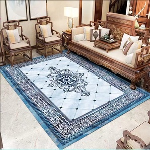 古典式★美品 ペルシャ絨毯 モダンで贅沢なレトロな欧米式フラワーカーペットマット160*230CMの画像1