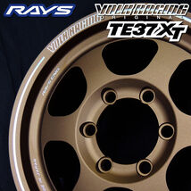 在庫有り 送料無料 ハイエース RAYS ボルクレーシング TE37XT ブロンズ 215/65R16 ヨコハマ パラダPA03 ホワイトレター_画像4