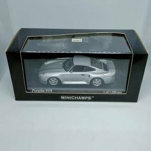 1/43 MINIHAMPS ミニチャンプス Porshe 959 1987 ポルシェ959 Silverの画像1