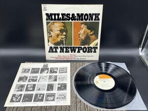 ２３４７　レコード　ＬＰ　The Miles Davis 「Miles & Monk At Newport」LP（12インチ）/CBS/Sony(15AP 541)