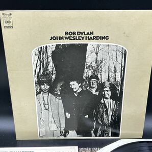 ２４３７ レコード ＬＰ Bob Dylan「John Wesley Harding」CBS/Sony(25AP 277)の画像2