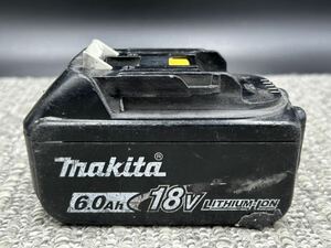 E1 [ junk * battery only ] Makita makita battery 18V BL1860B