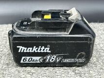 Ｇ１　【ジャンク品・バッテリーのみ】マキタ　makita　バッテリー　１８Ｖ　ＢＬ１８６０Ｂ_画像3