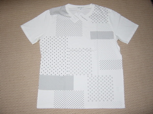  new goods unused *TK Takeo Kikuchi pattern dot short sleeves T-shirt (XL)