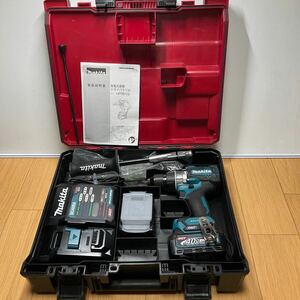 マキタ 充電式震動ドライバドリル　 HP001GRDX 40Vmax/2.5Ah 電子クラッチ！中古良品！【送料無料♪】