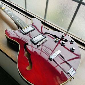 1977年製 Founder ES-335タイプ（ダイオン楽器、ヤマキ製造） 劇レア品の画像1