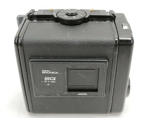 6 ゼンザ ブロニカ フィルム バック ホルダー マガジン SQ 6 x 4.5 120 J 中判 用 ジャンク ZENZA BRONICA◆カメラ アクセサリー 機器 機材