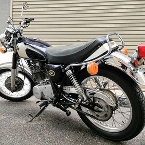 京都発 ヤマハ SR400 紺 1995年式 実働 書類付 走行不明 ほぼノーマル 1JR 2H6 YAMAHA◆バイク 純正 カスタム ベース ドラム カフェの画像5