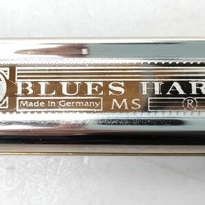 6 ホーナー ブルース ハープ ハーモニカ 5個 セット まとめ A G F D C MS 10 穴 ホール BLUES HARP HOHNER◆ドイツ製 音楽 管 楽器の画像9