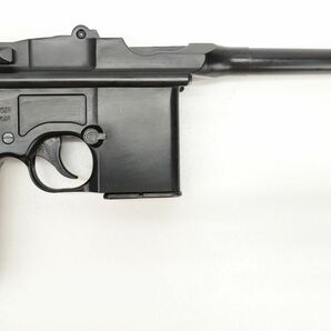 8 マルシン M712 モーゼル マキシ エア ソフト ガス ガン 可変スーパーソニックバレル仕様 樹脂 製 元箱付 ジャンク MAXI MAUSER Marushinの画像3