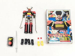 6 ポピー 超合金 バトルフィーバー J BATTLE FEVER 元箱 付 パーツ 武器 一部 欠品◆当時物 昭和 メカ 特撮 レトロ テレビ朝日