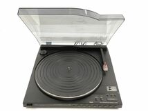 12 サンスイ P E700 レコード プレーヤー ターン テーブル 山水 電気 通電確認済 ジャンク SANSUI◆昭和 レトロ オーディオ 機器 音楽_画像1