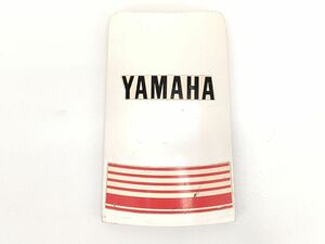 6L ヤマハ ペリカン ジョグ 純正 リッド カバー 27V 白 ホワイト Jog YAMAHA◆ノーマル パーツ 部品 センター カウル ボディ メンテナンス