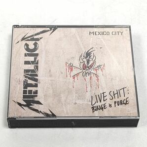 8 メタリカ メタル VOX ライブ Binge & Purge Metallica Live Shit 元箱 特典 付 破損有◆音 洋 楽 CD BOX セット VHS ヘヴィメタル バンドの画像5