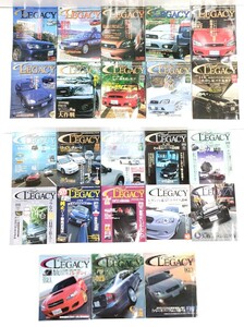 10 クラブ レガシィ セット 2001 03 Vol. 1 23 冊 まとめ スバル SUBARU CLUB LEGACY ニューズ 出版◆季刊 雑 誌 車 マニア コレクター