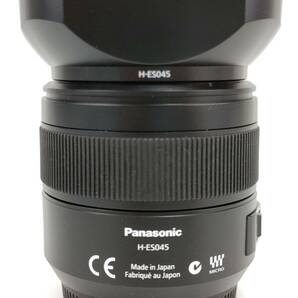 6 パナソニック H ES045 マクロ レンズ ライカ マイクロ フォーサーズ 45mm F 2.8 ASPH. MEGA O.I.S. LEICA DG MACRO ELMARIT Panasonicの画像2