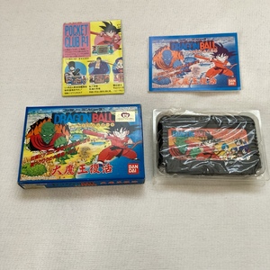  Famicom Dragon Ball Great Demon King restoration / box opinion attaching / Toriyama Akira Dragon Ball DB