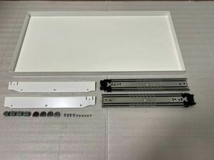 USM is la- extension tray drawer tray ( pure white )①