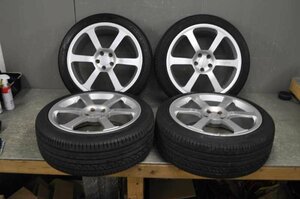 レガシィ TX-S D型 後期(BH5 BE) 社外 破損無 トミーカイラ Tommy Kaira ホイール 18-8J T52 タイヤ おまけ 215/45 R18 4本セット s011811