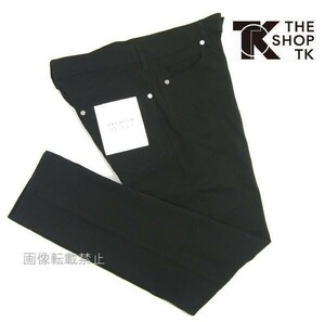 新品 春夏 ☆ タケオキクチ THE SHOP TK　ストレッチツイル スキニーパンツ　M　黒 ブラック　チノパン